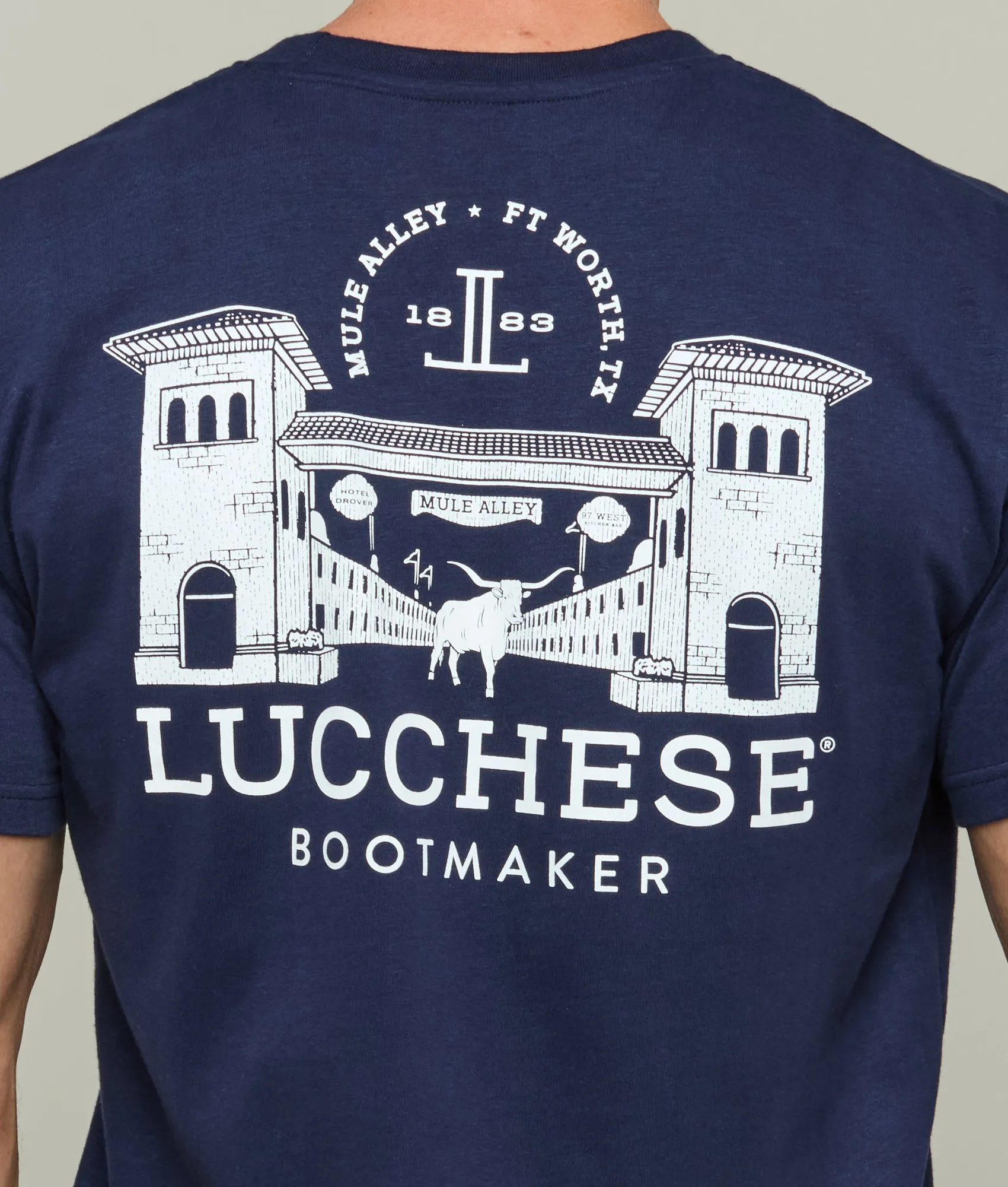 Mule Alley Tee :: Navy