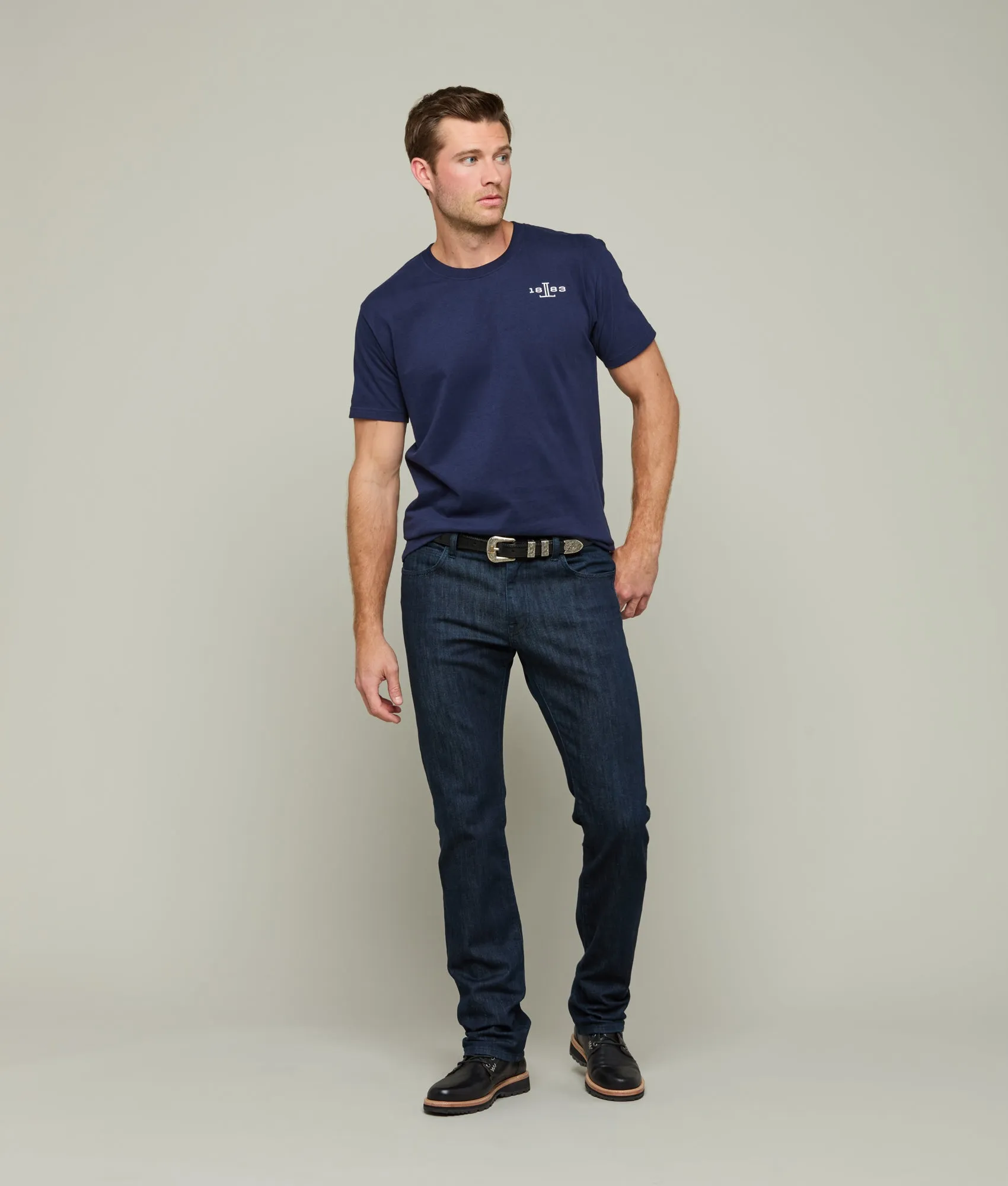 Mule Alley Tee :: Navy