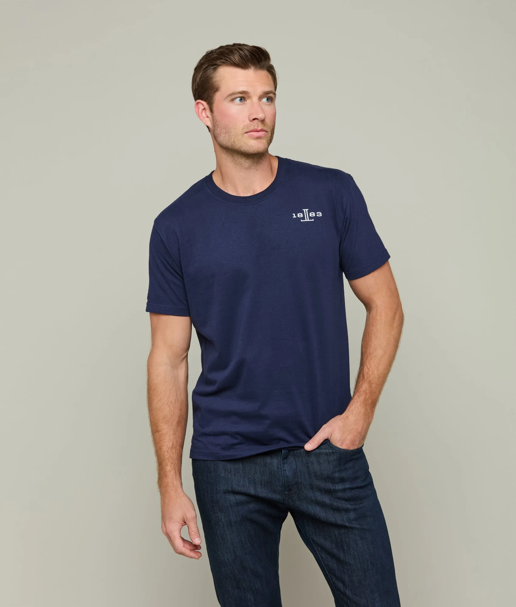 Mule Alley Tee :: Navy