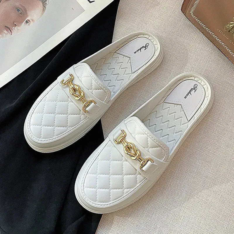 Mule Feminino em Couro Verona