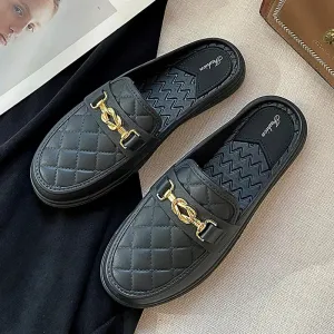 Mule Feminino em Couro Verona