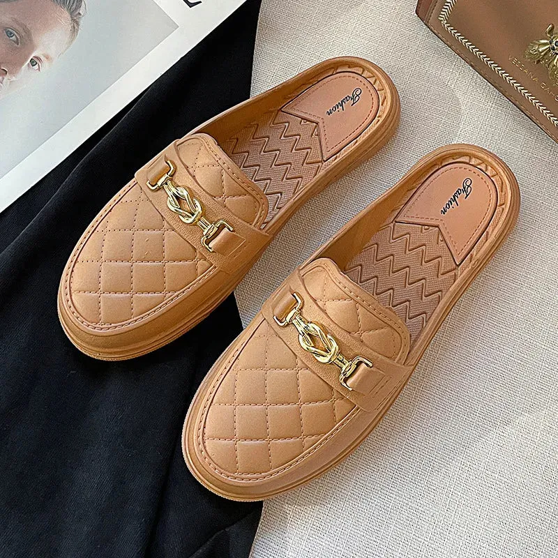 Mule Feminino em Couro Verona