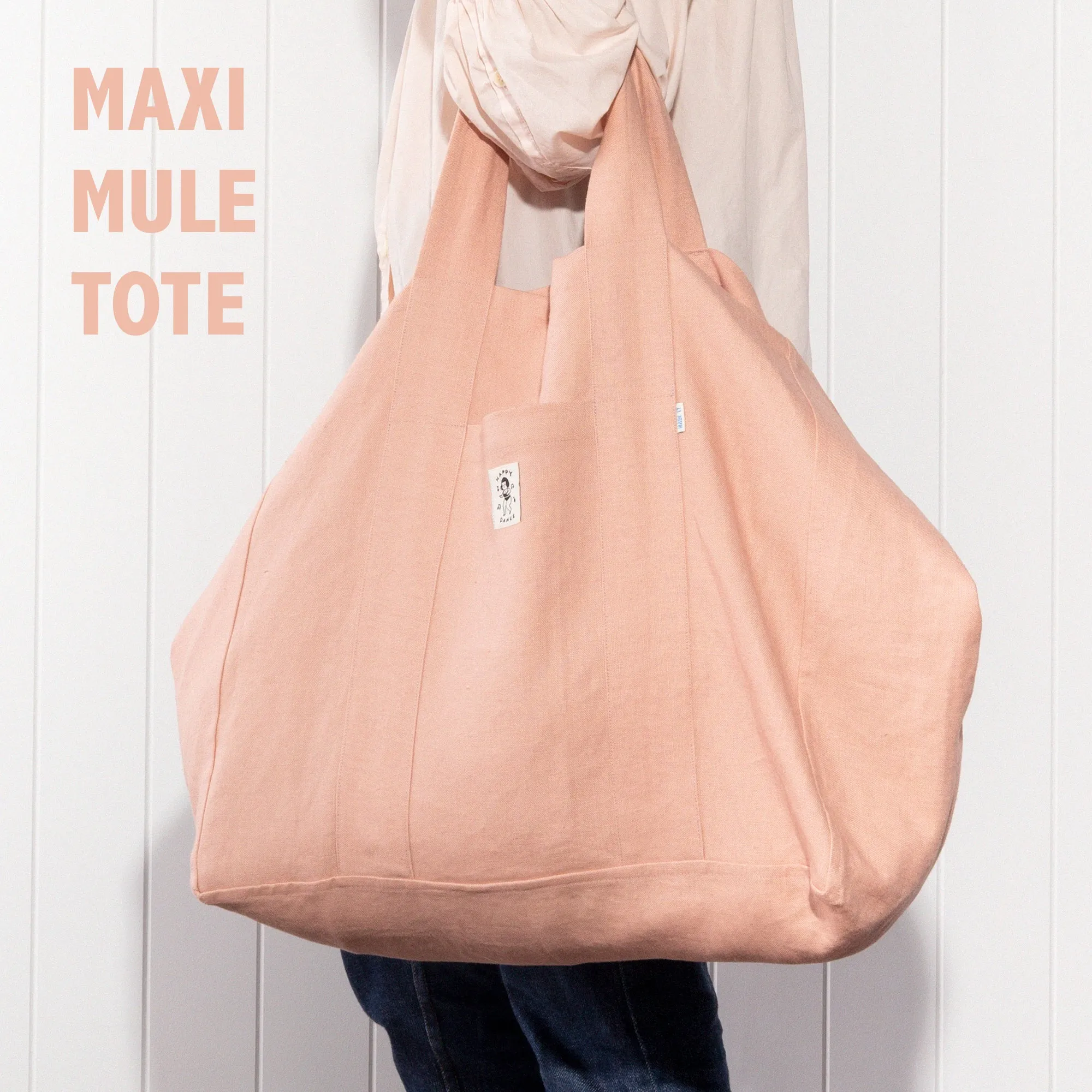 Mule Tote | Sewing Pattern by KATM ~ Digital PDF Pattern