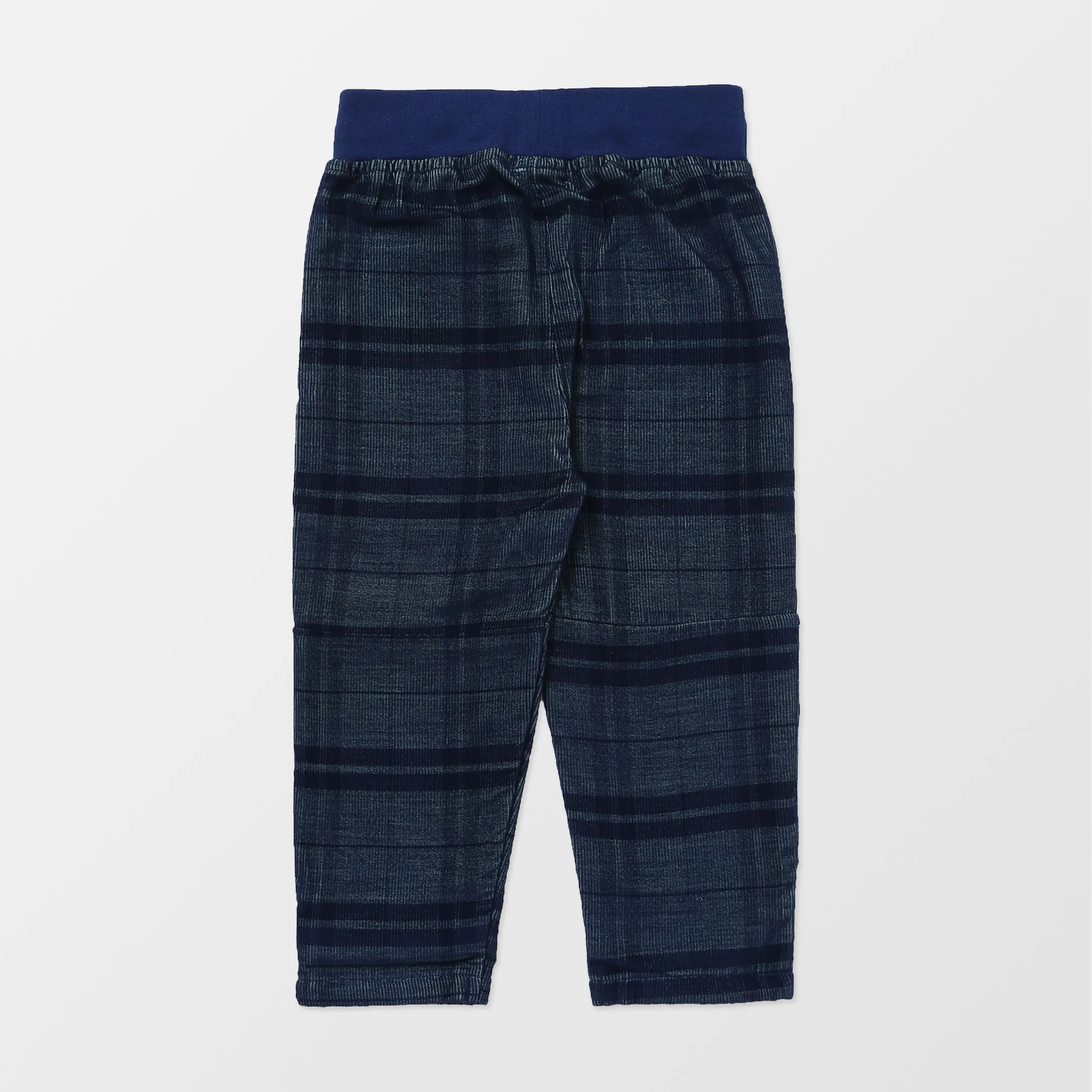 Multicoloured Check Print Joggers