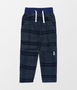 Multicoloured Check Print Joggers
