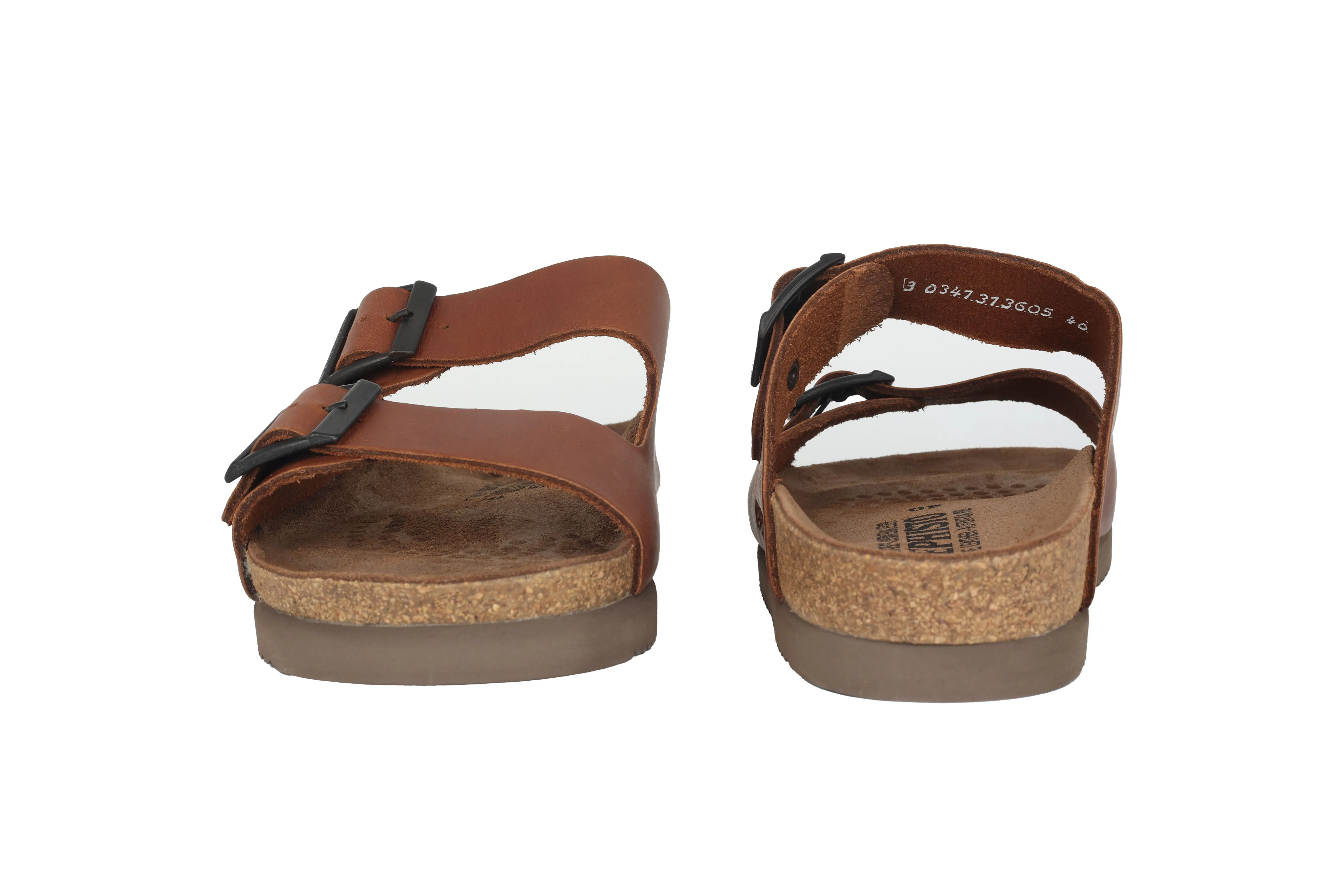 'Nerio' men's slide sandal - brown