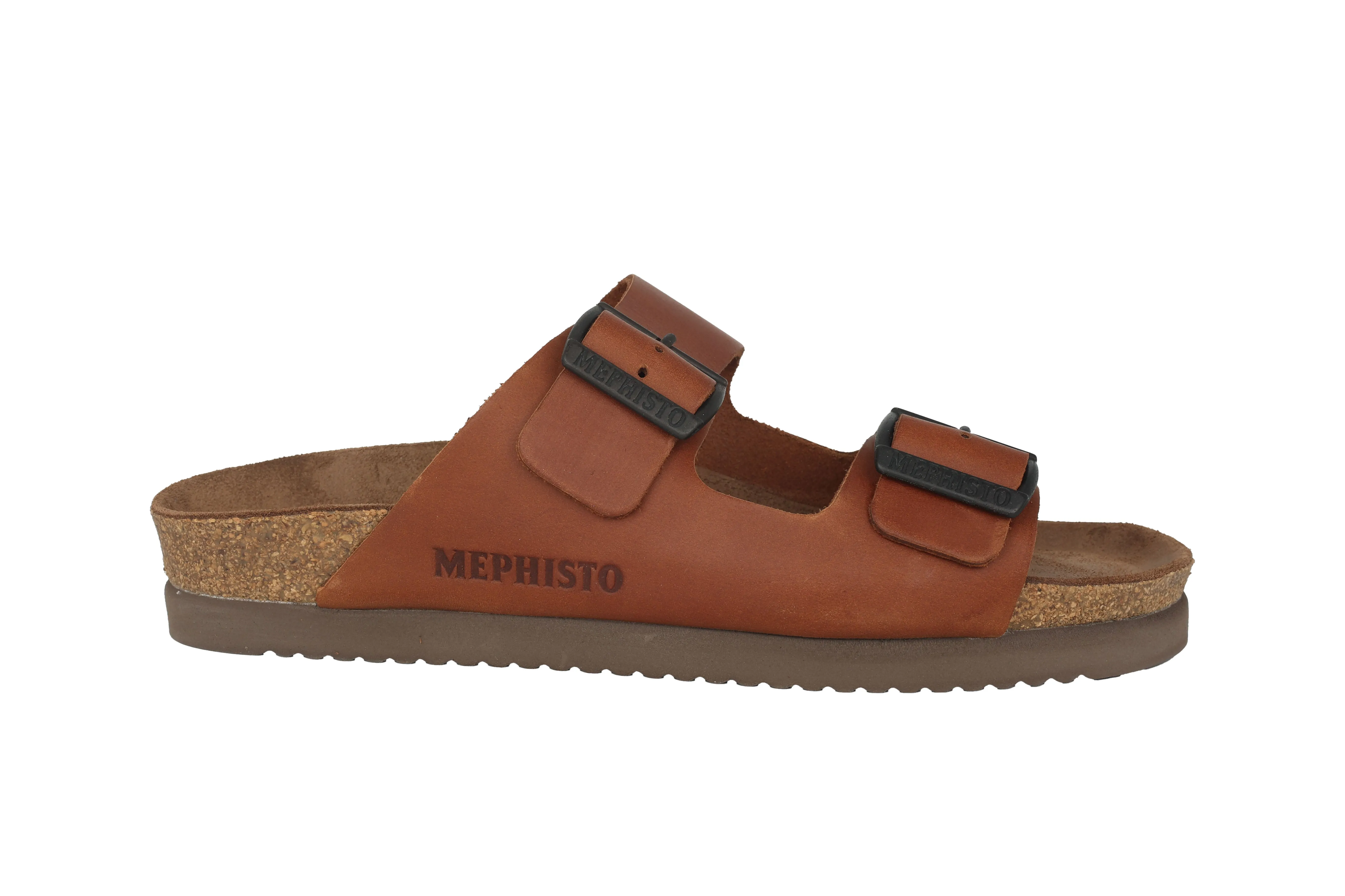 'Nerio' men's slide sandal - brown