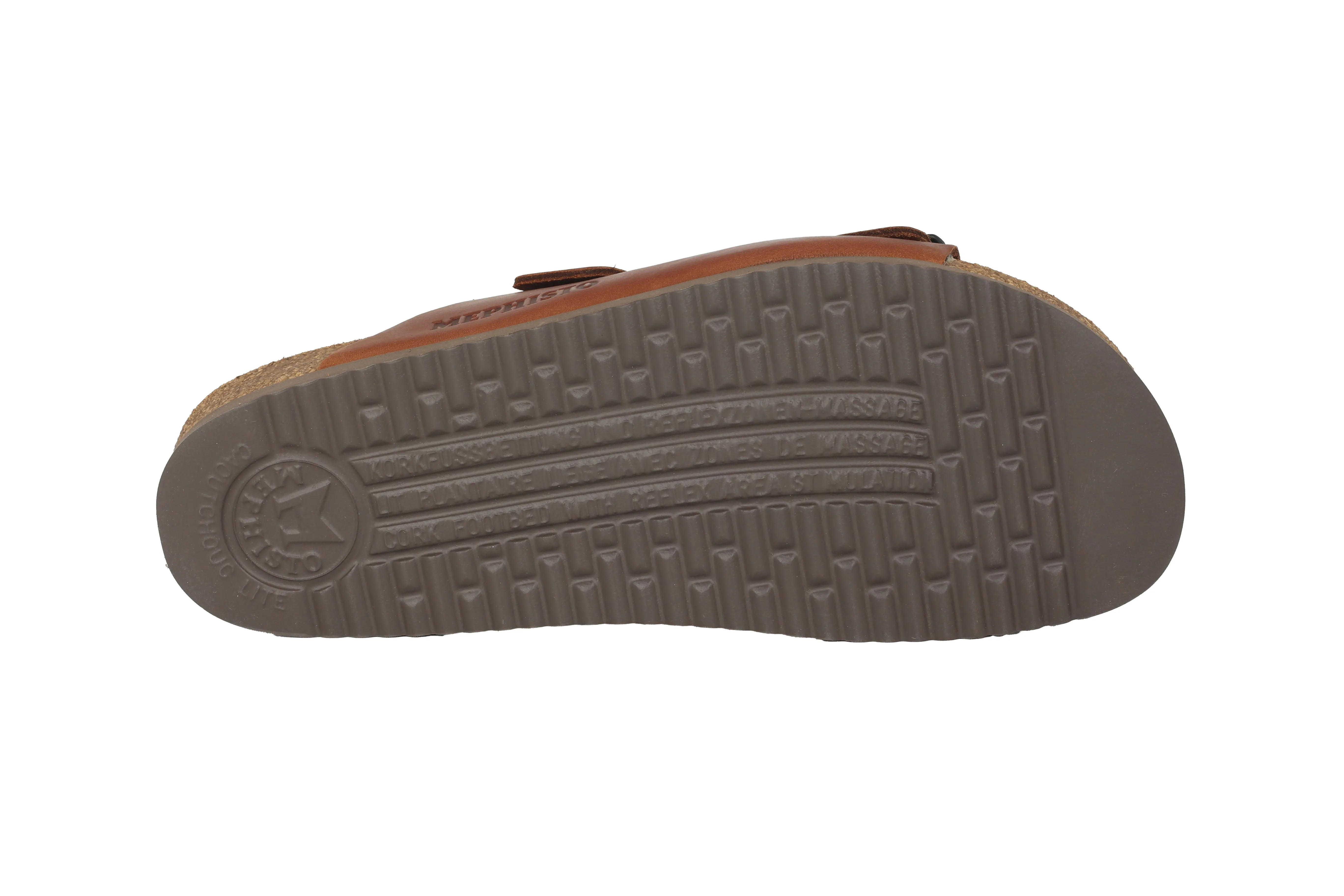 'Nerio' men's slide sandal - brown