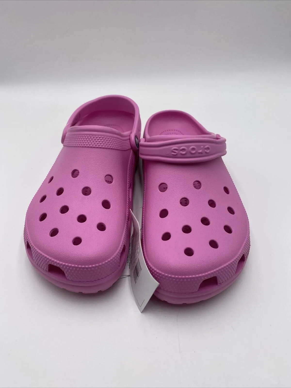 NWOB Men’s Crocs Classic Clogs Pink Size 12M - Like New