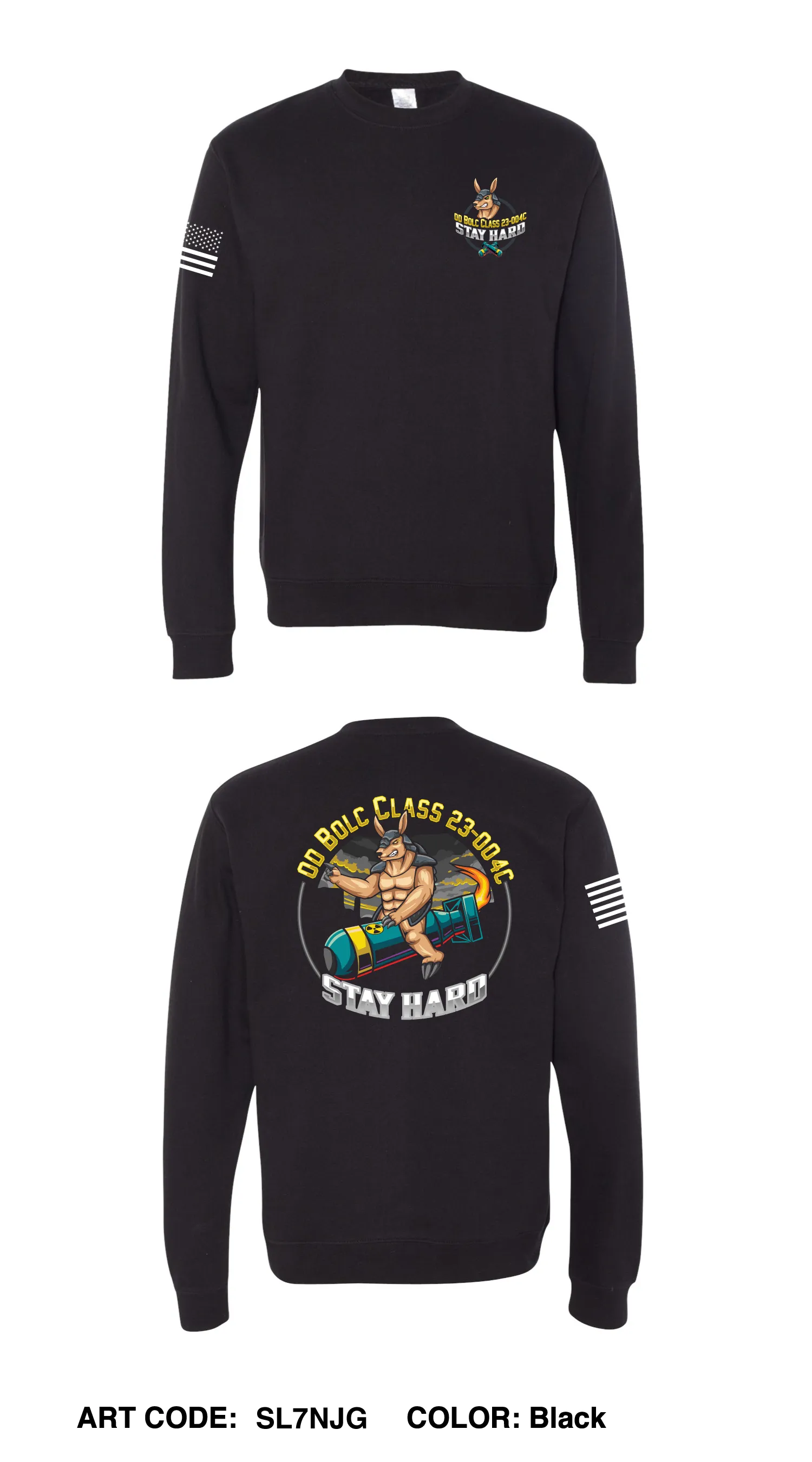 OD BOLC Class 23-004C Comfort Unisex Crewneck Sweatshirt - SL7NJG