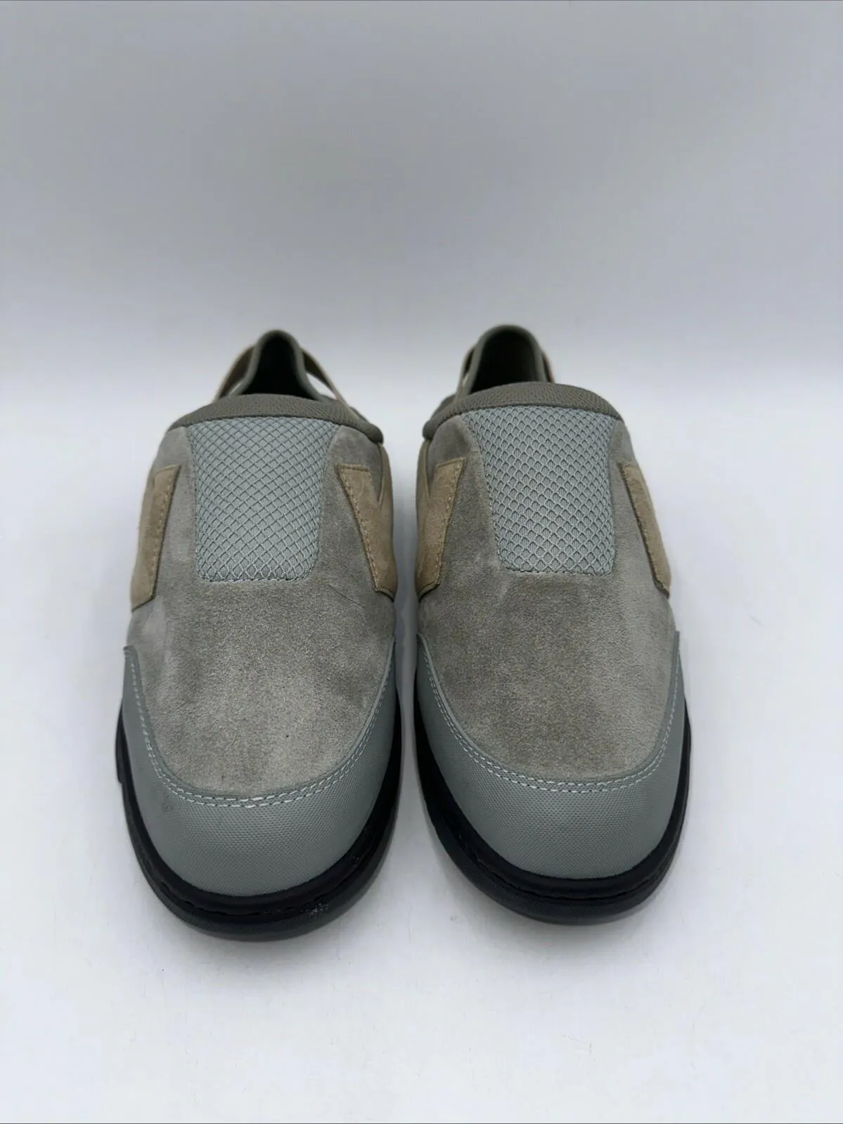 OFF-WHITE Out Of Office Slip On Gray Mules Men’s Size 38 - Very Good