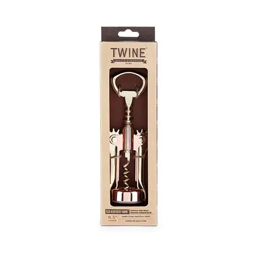 Old Kentucky Home: Copper and Gold Winged Corkscrew