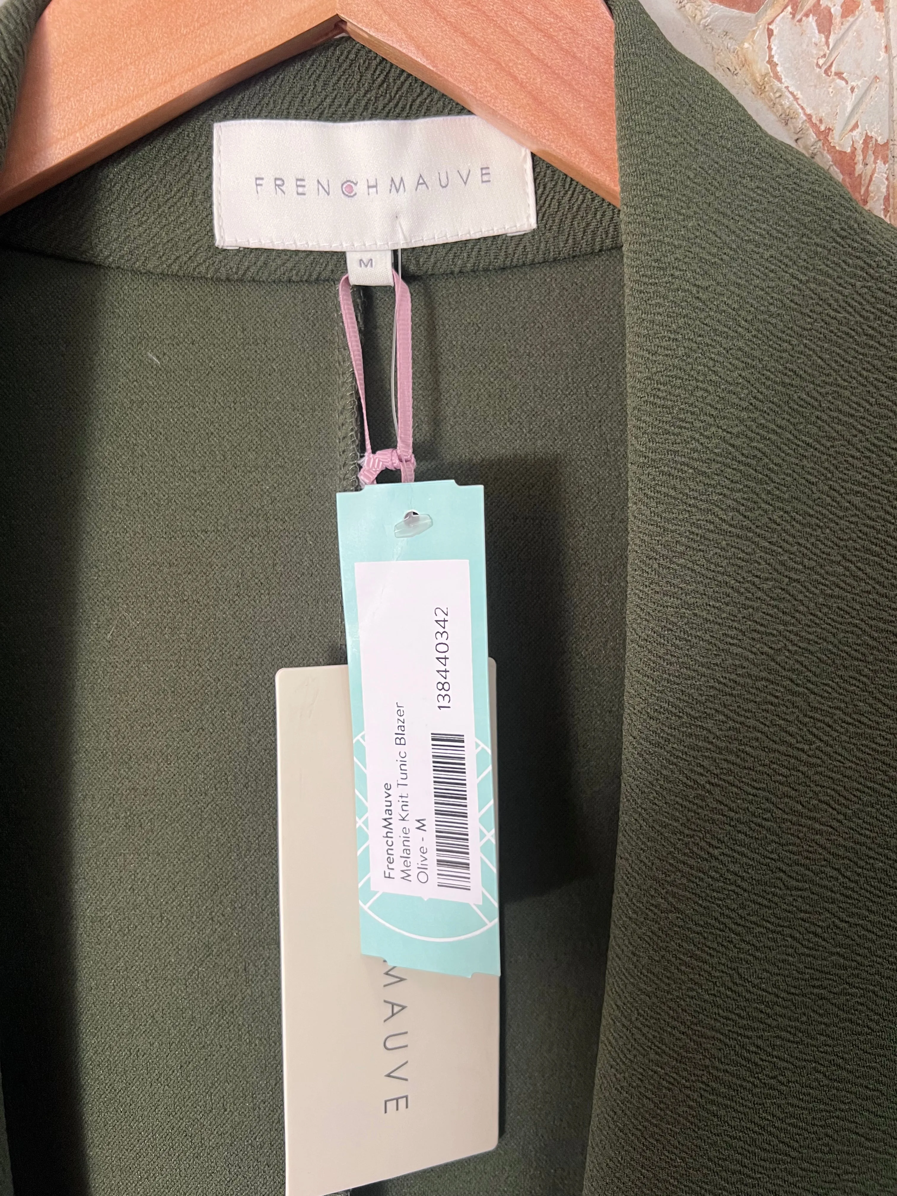 Olive Green Blazer NWT M (RESTYLE)