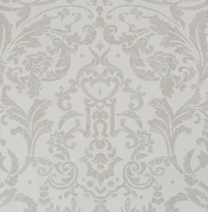 Opulent Embossed Floral Grey 48650 Wallpaper
