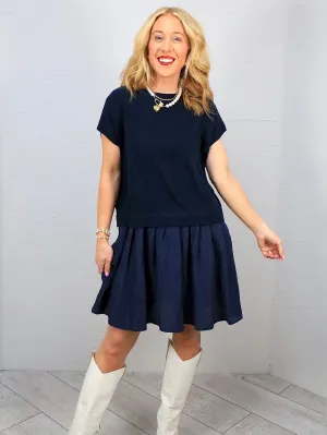 Pamela Pleated Dress