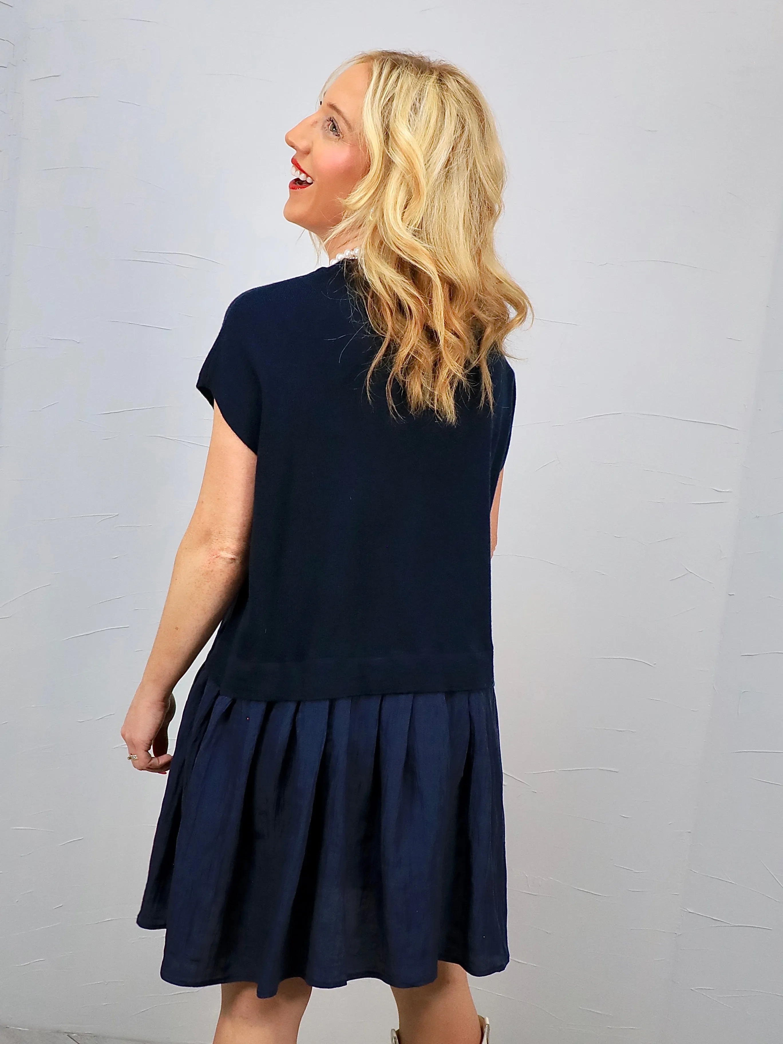 Pamela Pleated Dress