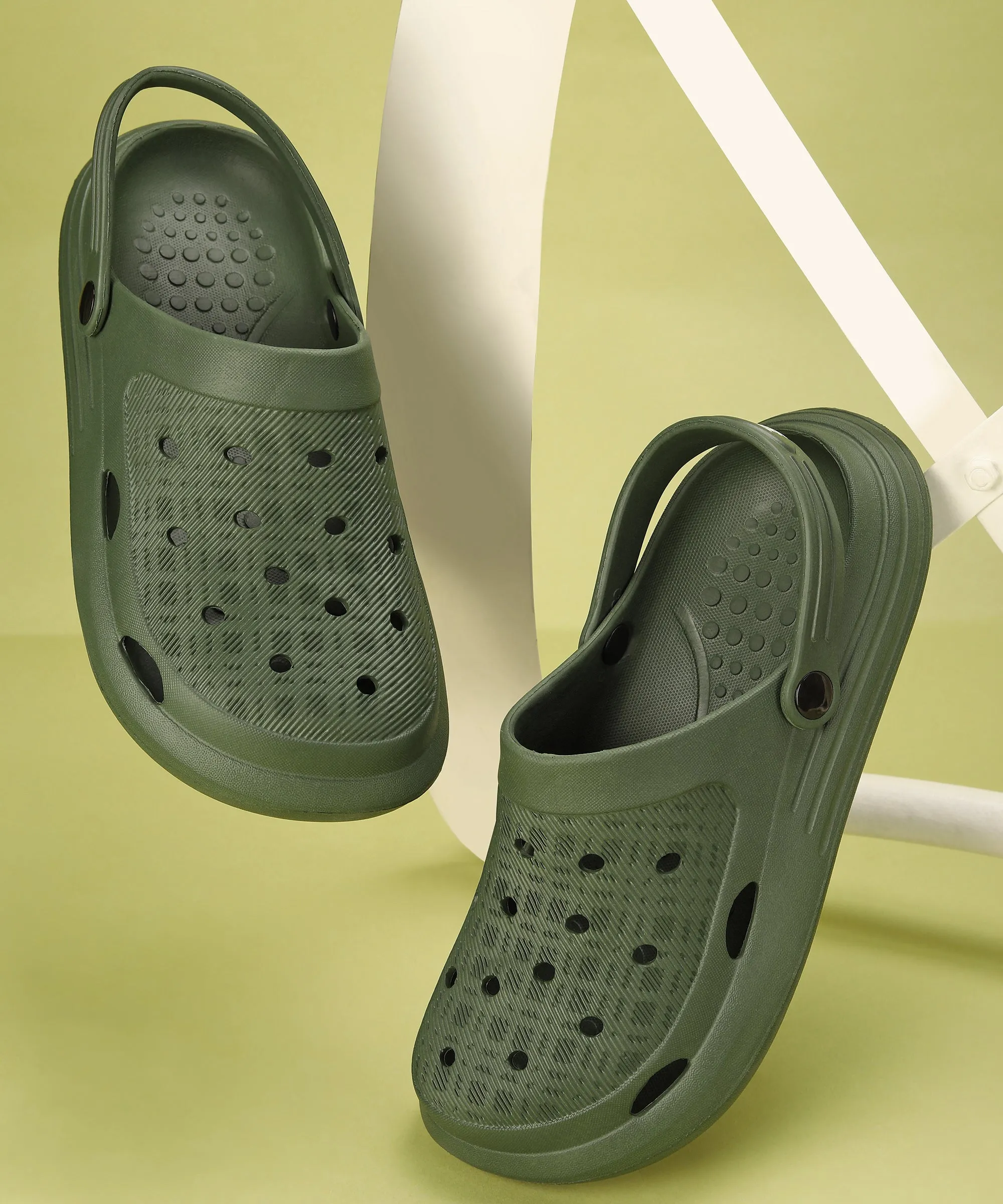 Paragon  K10914G Men Casual Clogs | Stylish, Durable | Casual & Comfortable | For Everyday Use