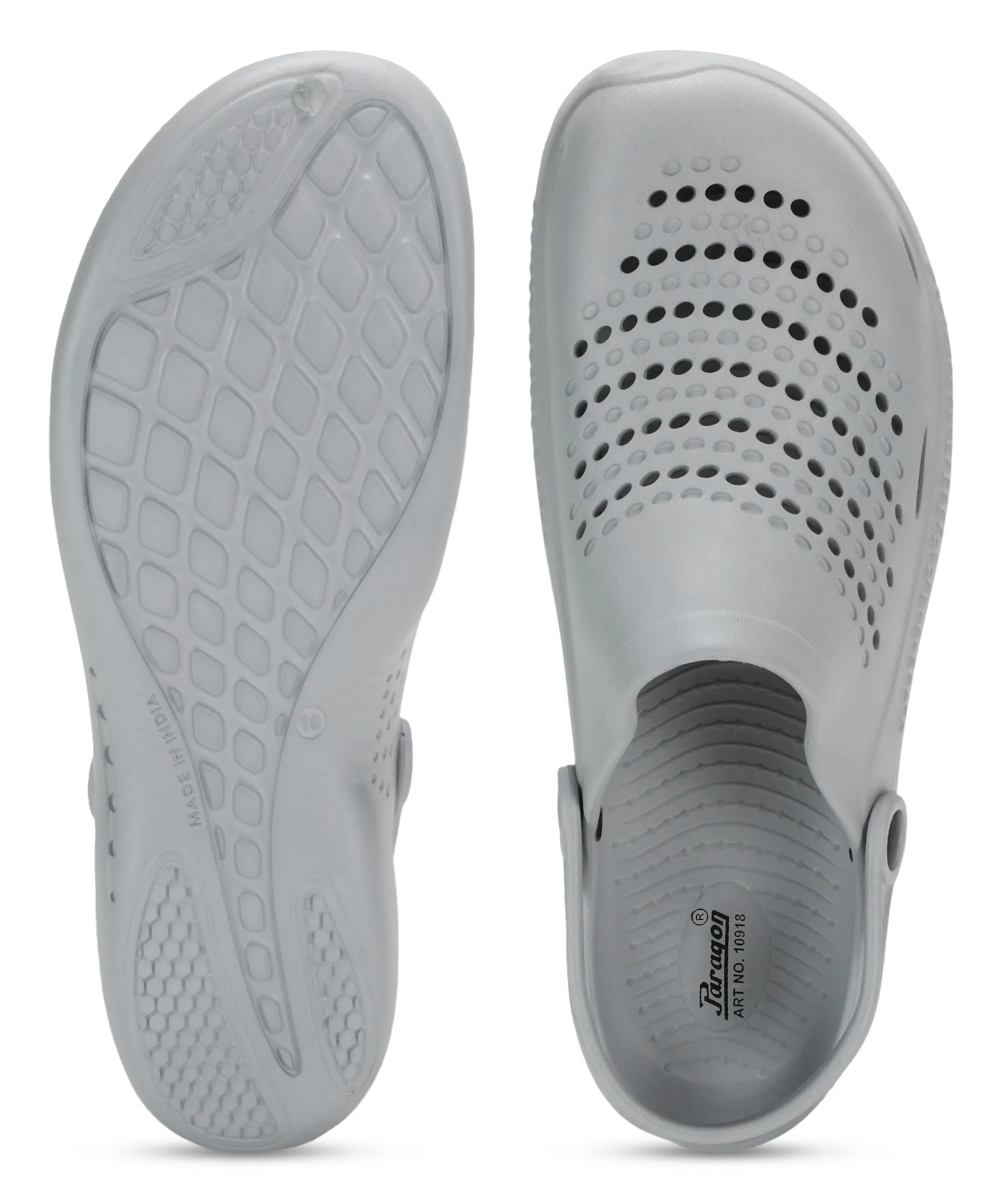 Paragon K10918G Men Casual Clogs | Stylish, Durable | Casual & Comfortable | For Everyday Use