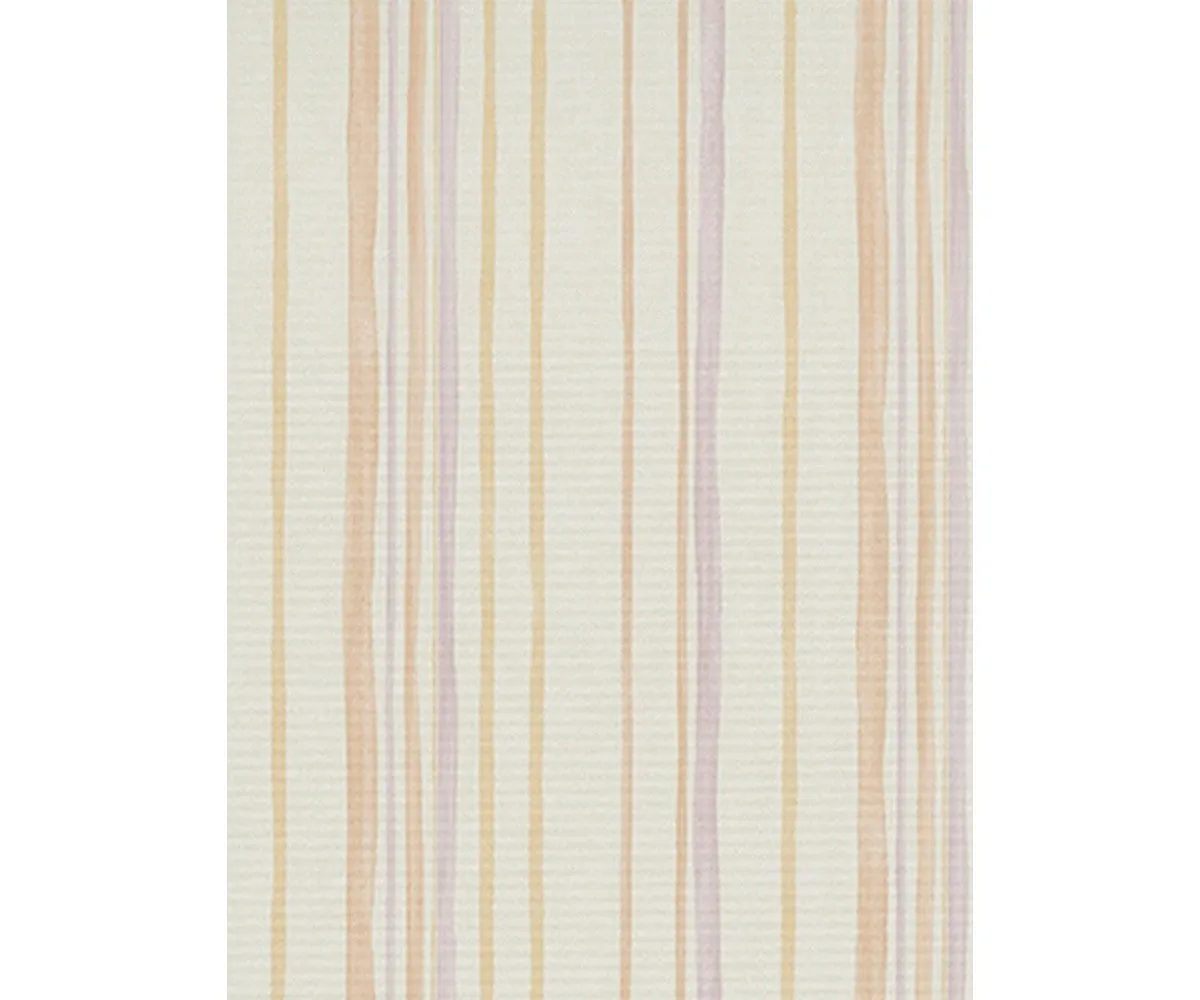 Pastel Stripes Purple Orange 7323-04 Wallpaper