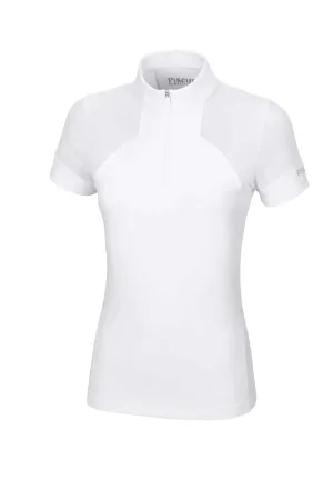 Pikeur Jessie white show shirt- size 14 left