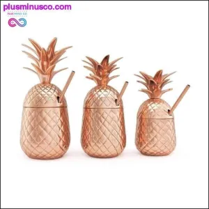 Pineapple Cocktail Tumbler Stainless Steel Moscow Mule Mug