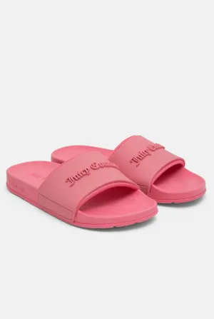 PINK LEMONADE EMBOSSED SLIDERS