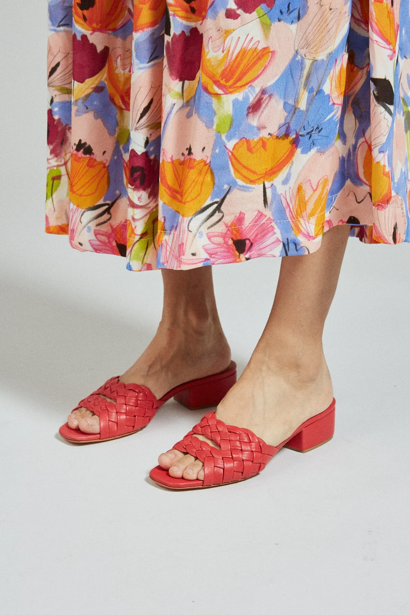 Rachel Comey Lev Mule Tomato