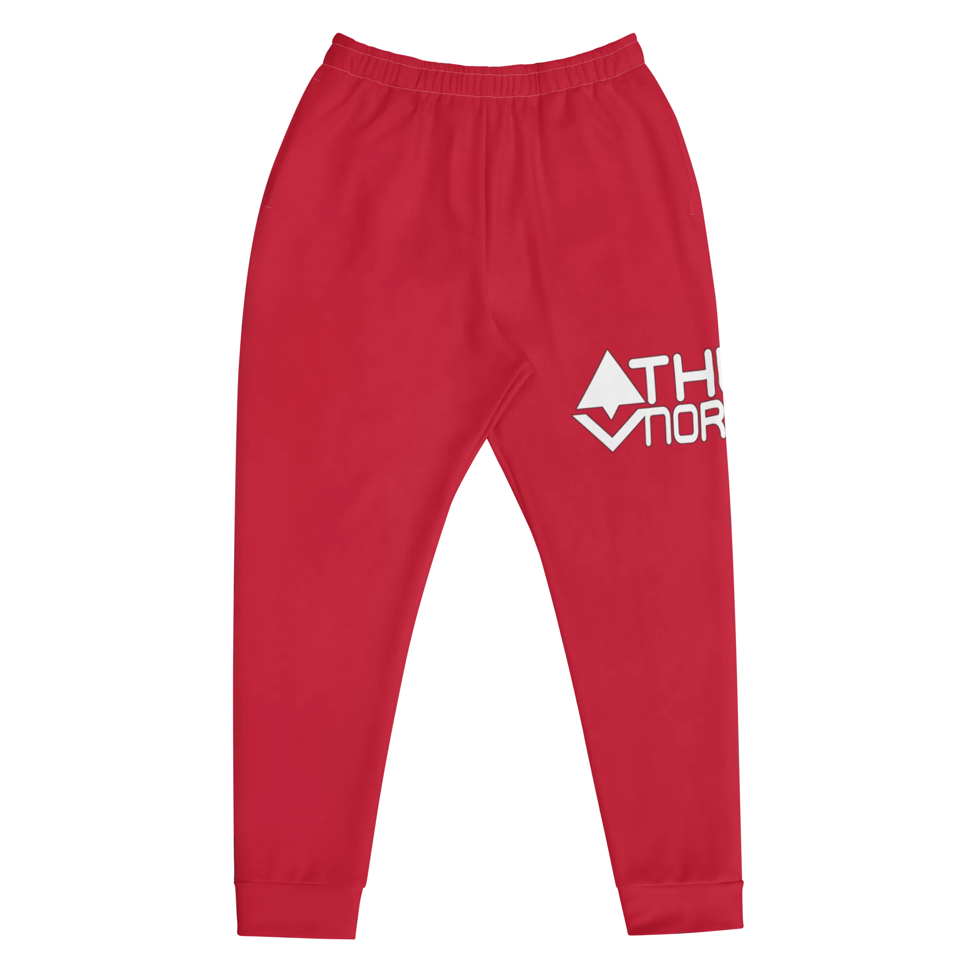 Red Unorthodox Joggers