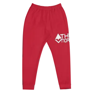 Red Unorthodox Joggers