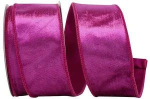 Reliant 2.5" Designer Plush Velvet Elite: Hot Pink (10 Yards) 92898W-222-40F