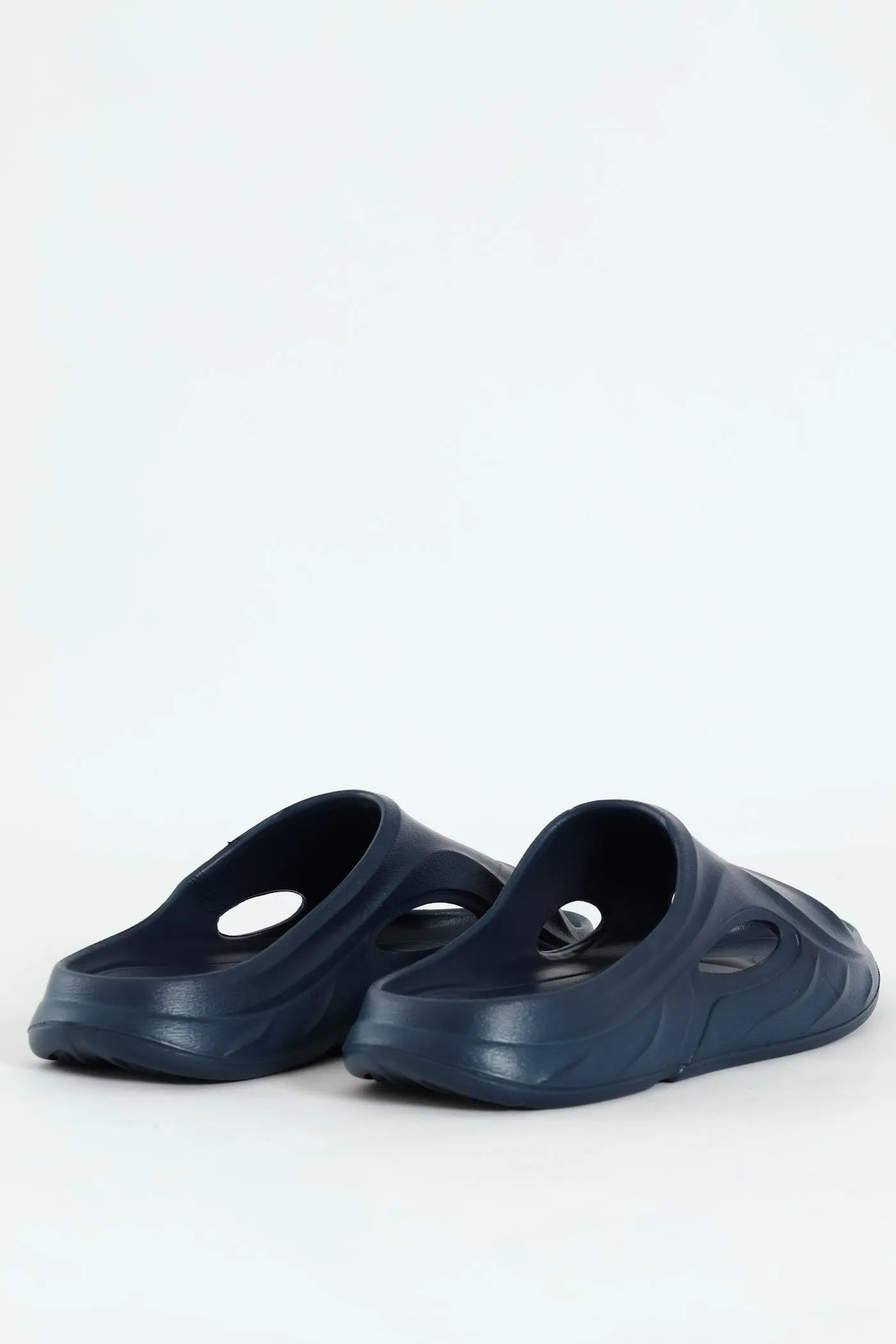 Renegade Molded Slip On Mule Sandal - Navy