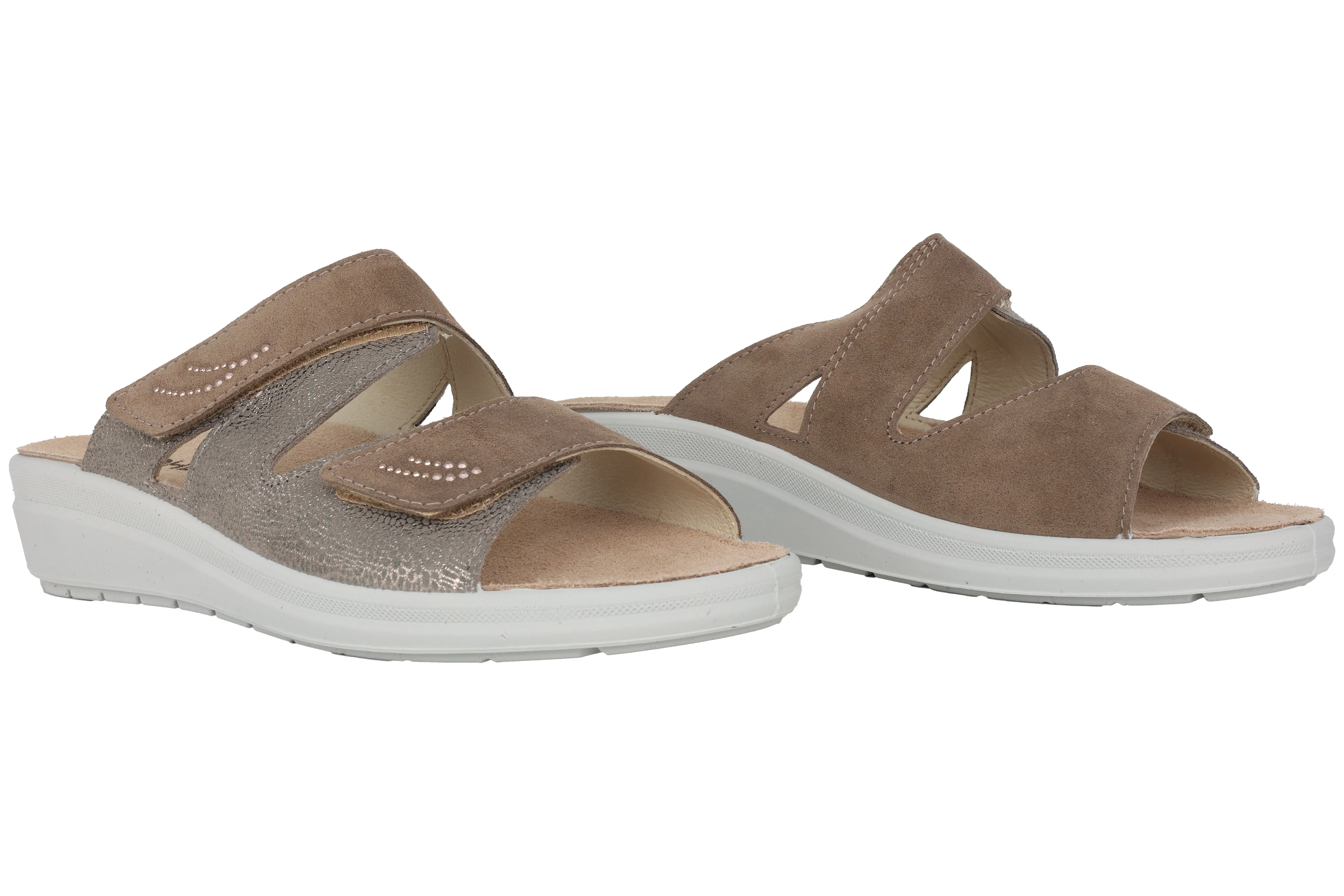 'Rivella' women's sandal - Taupe