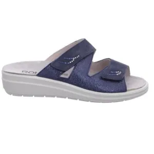 'Rivella' women's slide sandal - blue