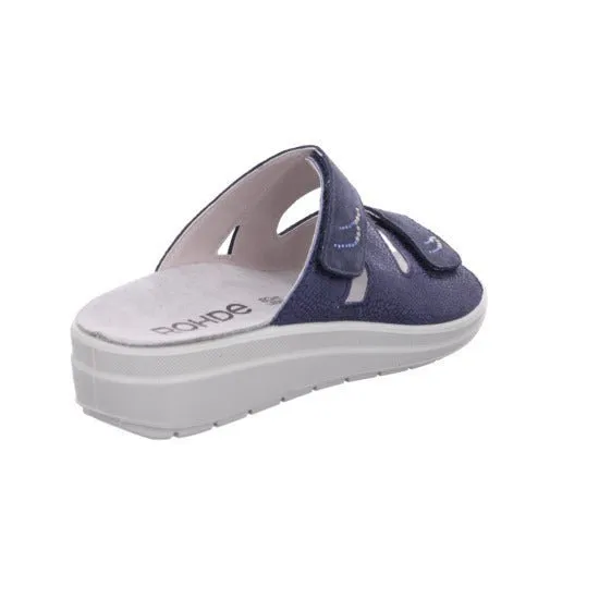 'Rivella' women's slide sandal - blue