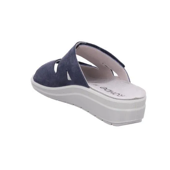 'Rivella' women's slide sandal - blue