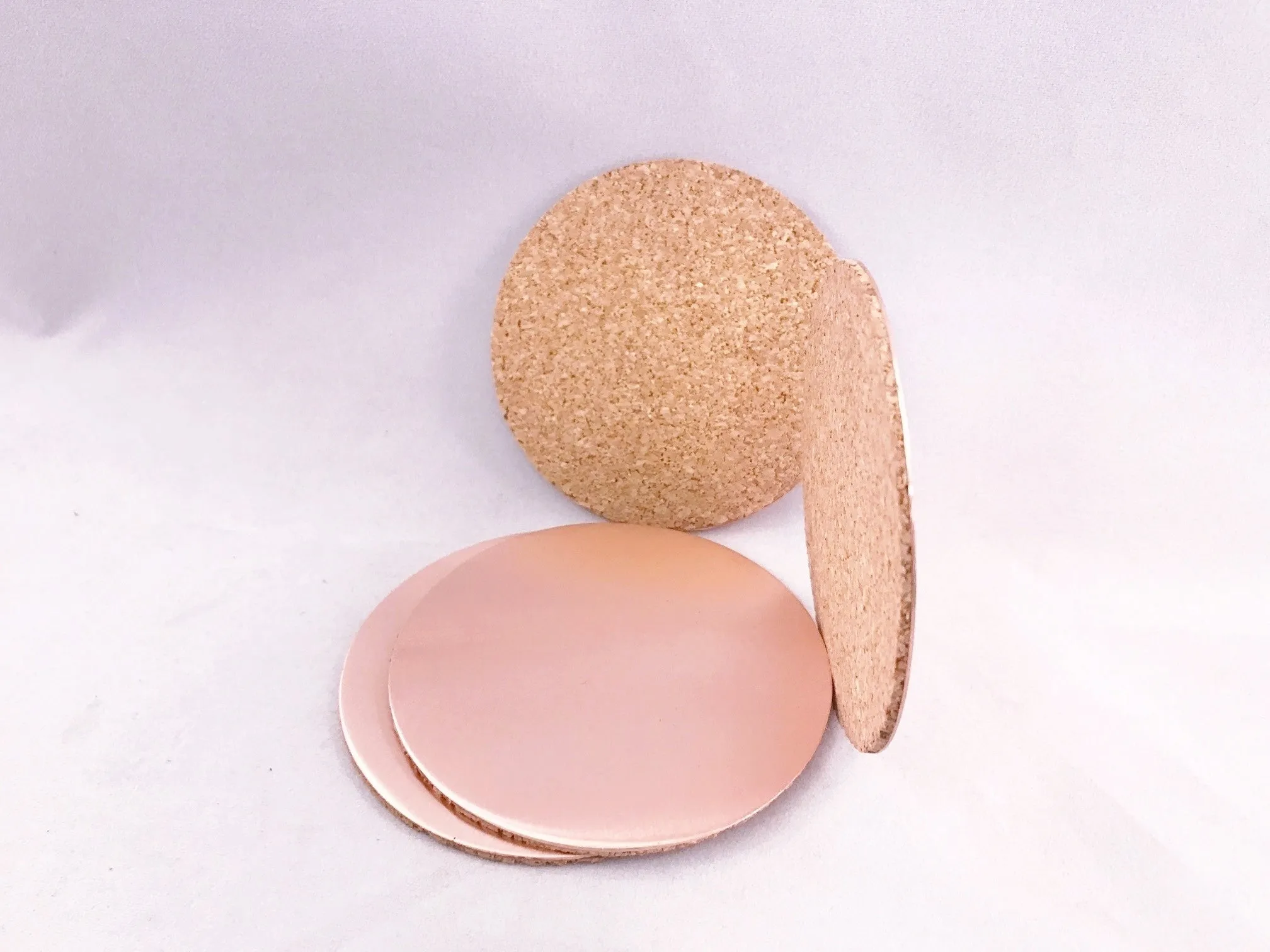 Roberts Copper Coasters