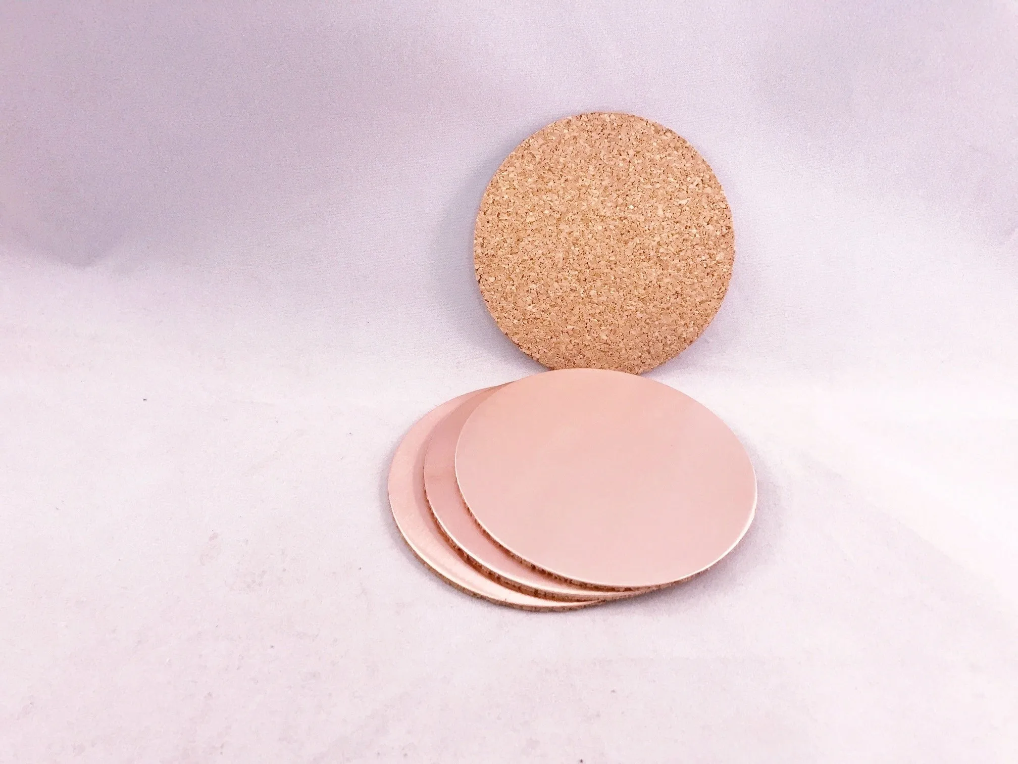 Roberts Copper Coasters