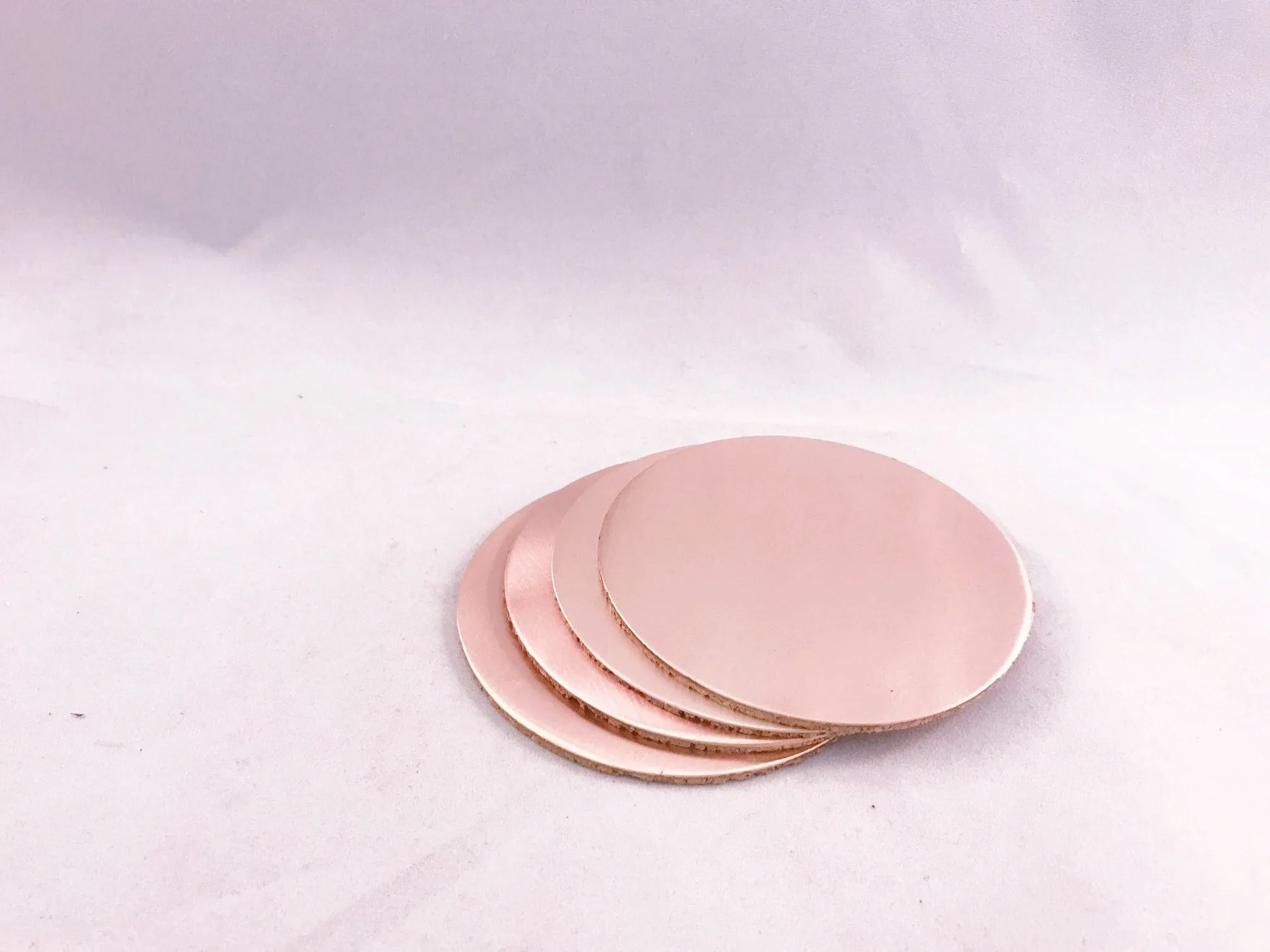 Roberts Copper Coasters