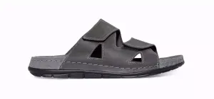 'Rodigo-H' men's wide fit (H) sandal - Grey