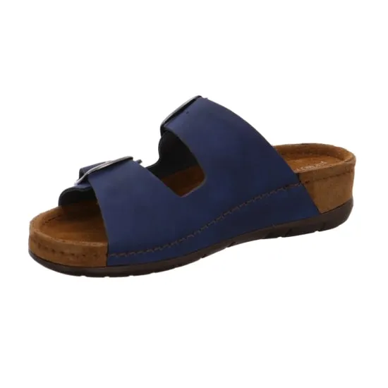 'Rodigo' women's slide sandal - Blue
