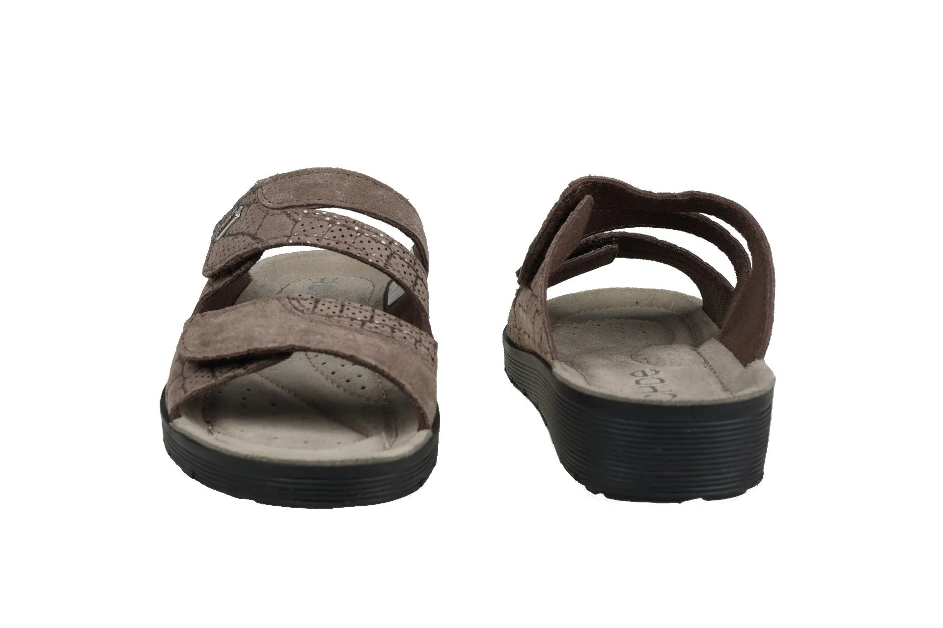 'Roma' women's slide sandal - taupe