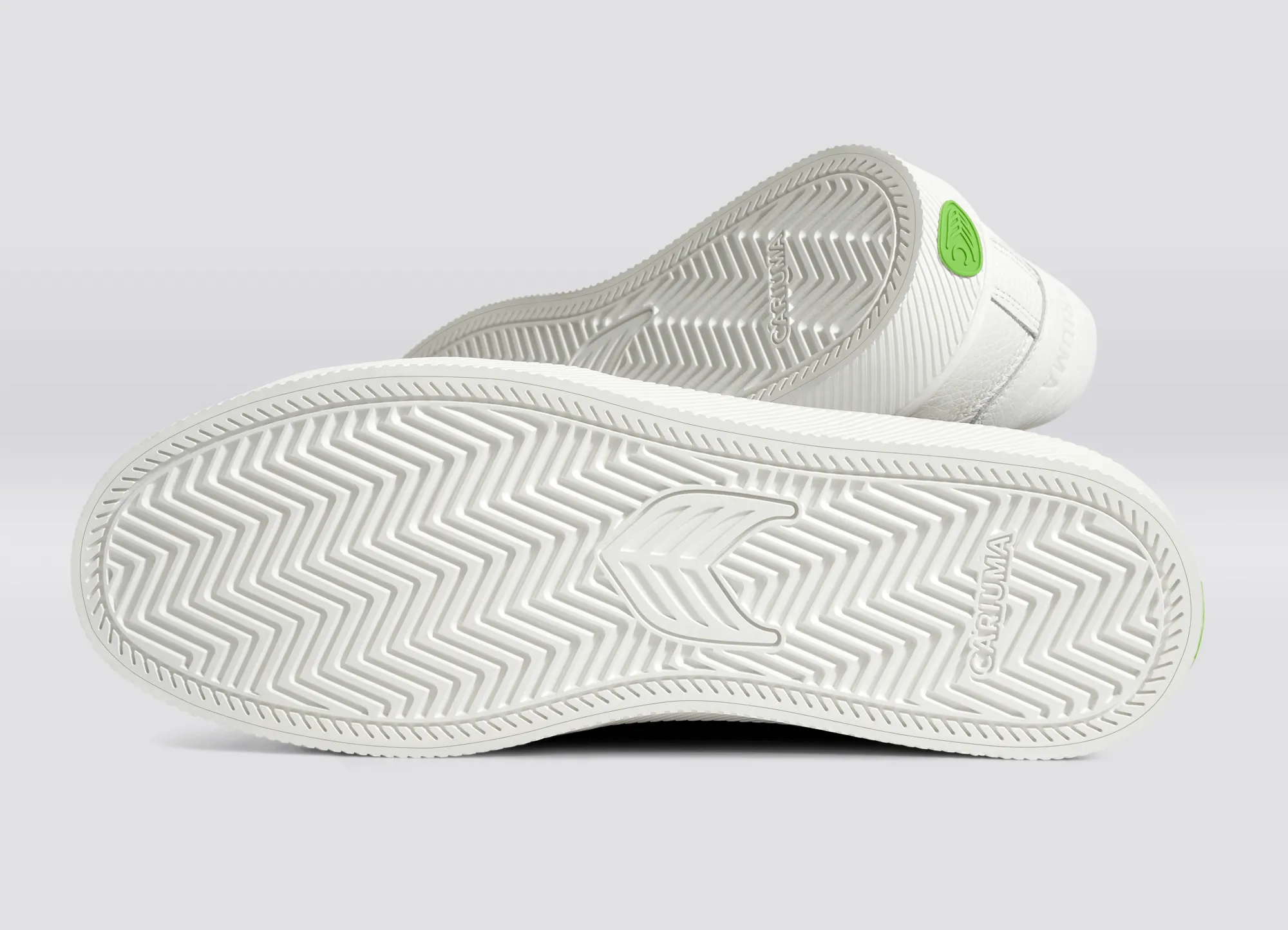 SALVAS White Premium Leather Ice Logo Sneaker Men