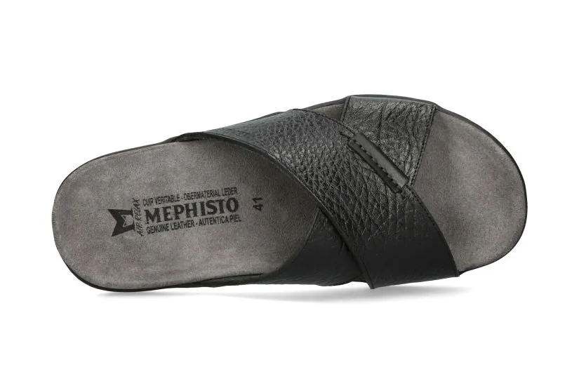 'Sander' men's slide sandal - black