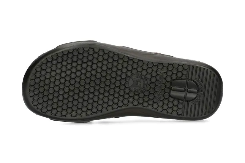 'Sander' men's slide sandal - brown