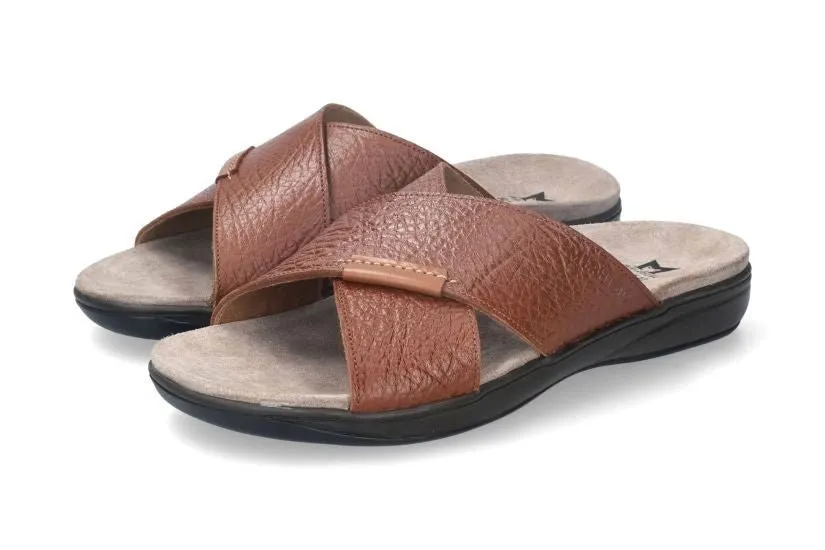 'Sander' men's slide sandal - brown