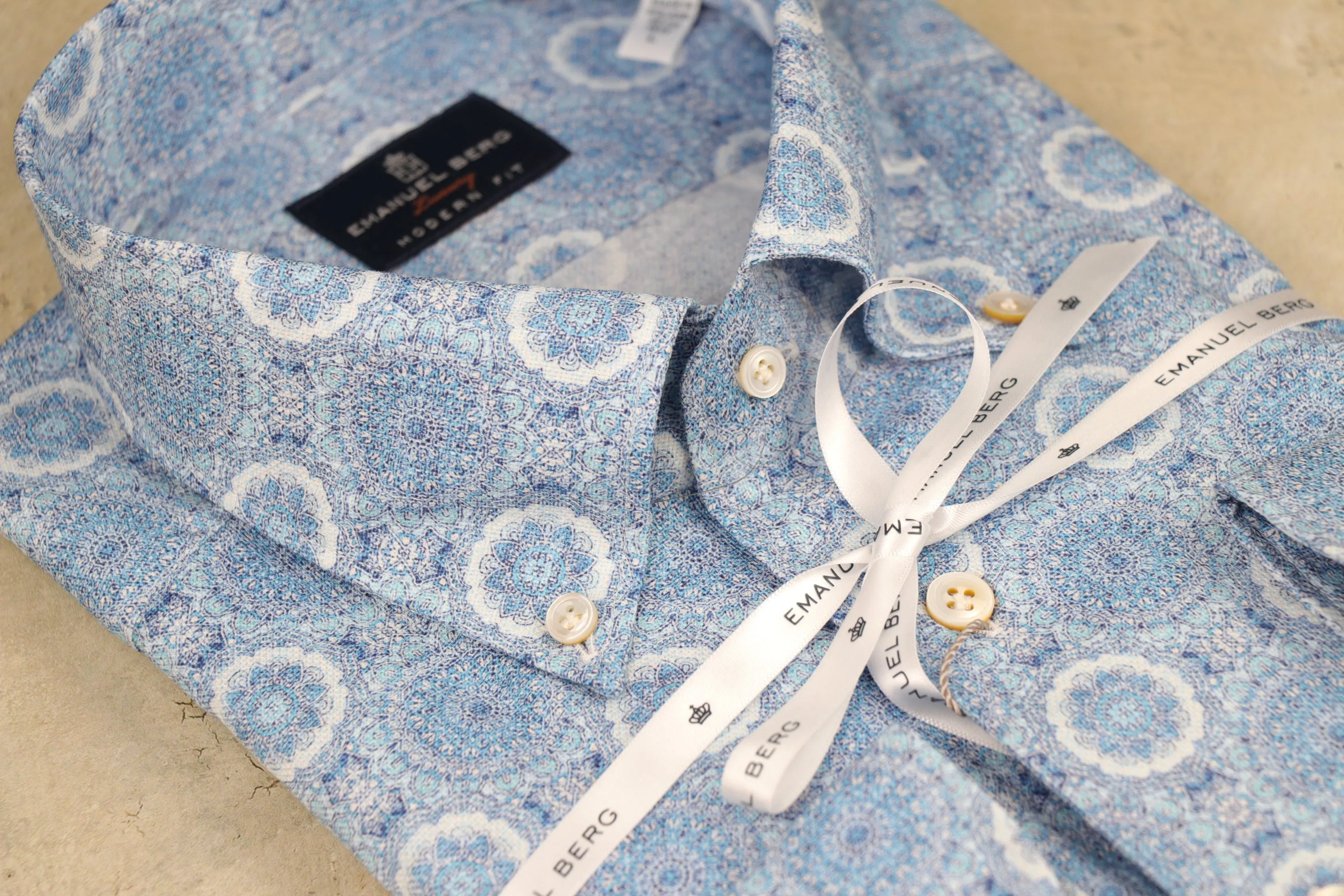 SF19606 Geometric Dobby Premium Luxury Shirt