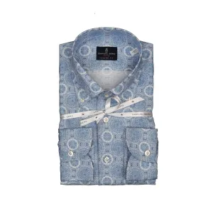 SF19606 Geometric Dobby Premium Luxury Shirt