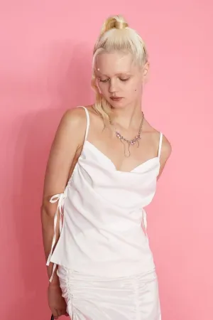 Side Seam Ruched Cami Top