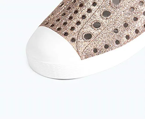Sparkly Glitter Sneakers: Jefferson Bling Glitter Shoes for Little Girls