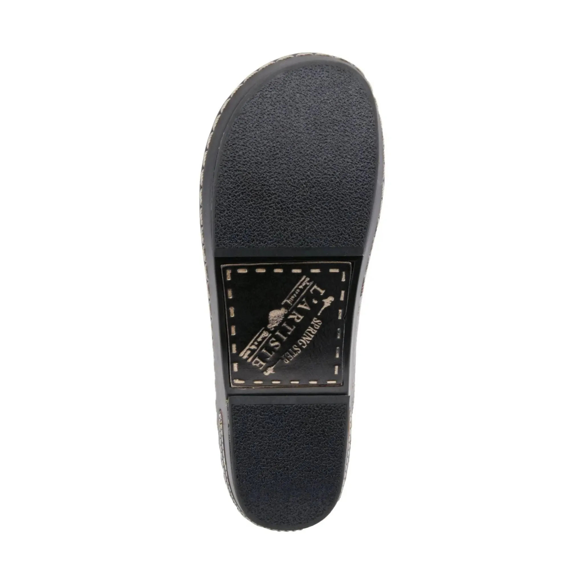 Spring Step L'artiste Women's Chino Clog - Black